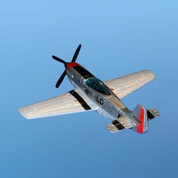 Matchbox Sky Busters Top Gun Maverick P 51 Mustang Fighter Jet Airplane A21 - Picture 6 of 13